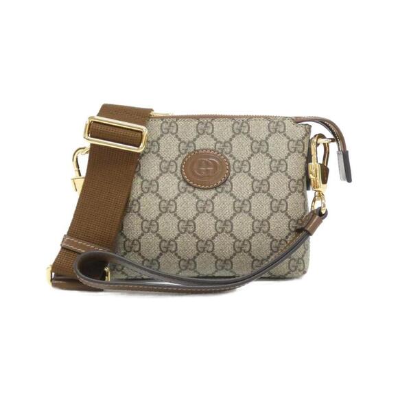 GUCCI Brown Shoulder Bag - Picture 1 of 7